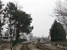 Vue générale de la gare.