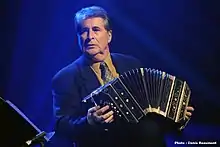 Romulo Larrea: tango musician, bandoneon player & composer