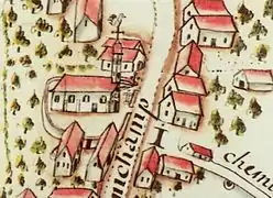 Ronchamp en 1779.
