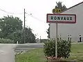 Entrée de Ronvaux.