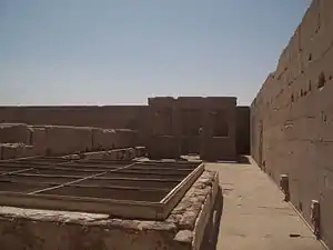 Le kiosque d'Hathor.