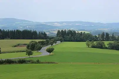 Vue depuis la tour de guet.