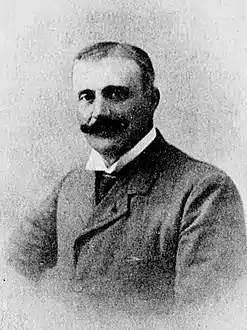 Robert de Roquefeuil, premier président de l'A.C.J.F (1886-1897).