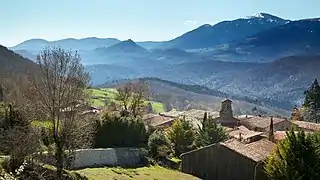 Au loin le château de Montségur