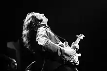 Rory Gallagher en 1977.