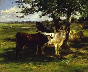 Repos du midi, 1877Rosa BonheurAberdeen Art Gallery