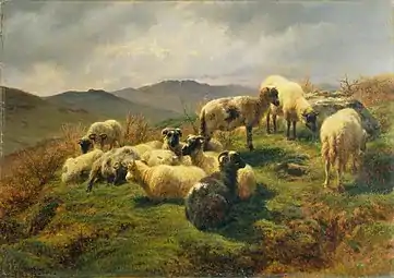 Moutons dans les Highlands, 1857Wallace Collection, Londres