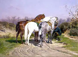 Rosa Bonheur, Relais de chasse (1887).