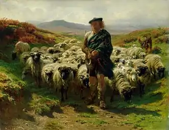 Le Berger des Highlands, 1859, Kunsthalle de Hambourg.