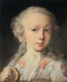 Petite fille au biscuit, 1725,Gallerie dell'Accademia de Venise.