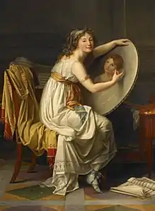 Portrait de l'artiste (vers 1799), Musée des beaux-arts de Rouen.