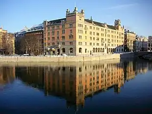 Rosenbad, le siège du gouvernement suédois.