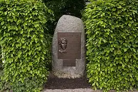 Plaque commémorative en l'honneur de Johann Strauss.