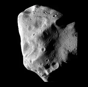 (21) Lutèce, ceinture principale, a = 2,43 ua, L ~ 120 km (sonde Rosetta, 2010).