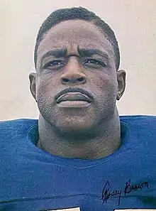 Description de l'image Rosey Brown - New York Giants - 1965.jpg.