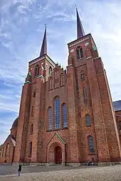 la cathédrale de Roskilde.