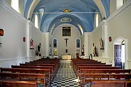 Intérieur de l'église.