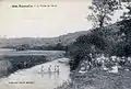 Rosporden : La vallée de l'Aven (carte postale, collection Villard)