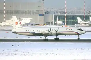 Il-18 de Rossiya Airlines.