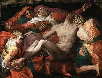 Rosso Fiorentino, 1537-1540Pietà, Musée du Louvre