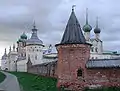 Les murs du Kremlin de Rostov