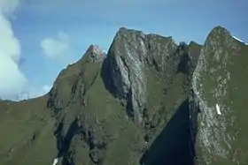 Vue du Rotkopf depuis le Himmelhorn.