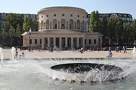 Fontaine et rotonde de la Villette.