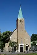 Façade de l'église (Dorpskerk).