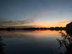 Vue panoramique du Kralingse Plas.