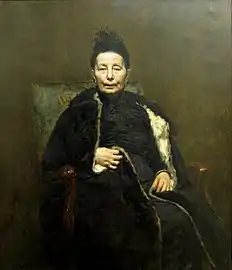 Portrait de Mme Cogghe, mère de l'artiste (1892), Roubaix, La Piscine.