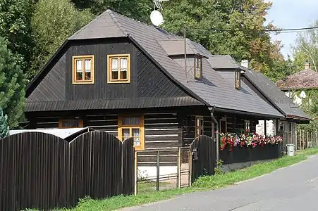 Dobřív : maison traditionnelle.