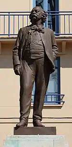 Statue de Gustave Flaubert