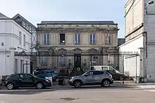 Cliché numérique couleur. Hôtel particulier du XIXe siècle.