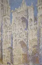 Claude Monet, Cathédrale de Rouen, le portail, soleil, 1894