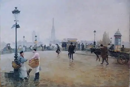 Léon-Jules Lemaître, Le Pont Corneille (1890), musée de Louviers.