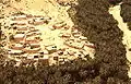 Vue d'ensemble du village berbère