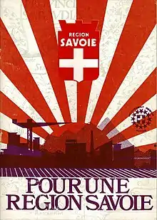 Le livre rouge et blanc pour une Région Savoie - 1973