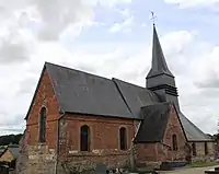 Vue de l'église.