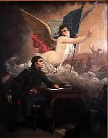 Rouget de Lisle composant la Marseillaise, 1875, Auguste de Pinelli, (musée de la Révolution française).