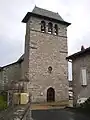 L'église Saint-Pierre et Saint-Paul de Roumégoux.