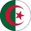 Cocarde utilisée dans l'armée algérienne.