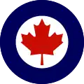 Cocarde de l'Aviation royale canadienne.