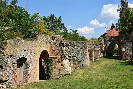 Ruines du château de Roupov.