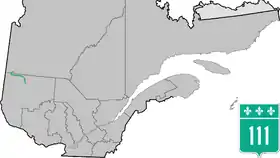 Image illustrative de l’article Route 111 (Québec)