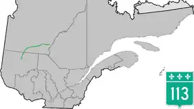 Image illustrative de l’article Route 113 (Québec)