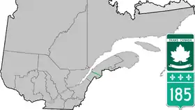 Image illustrative de l’article Route 185 (Québec)