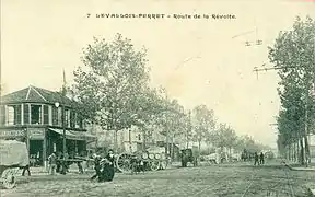 Route de la Révolte à Levallois(vers 1910).
