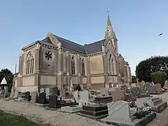 L'église Saint-Hermès.