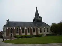 L'église Saint-Martin.