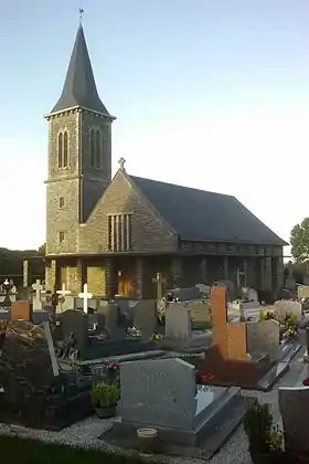 L'église Saint-Martin de Rouxeville.